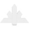 Ekena Millwork Redmond Architectural Grade PVC Gable Bracket, 36"W x 24"H x 2"D x 6"F, 16/12 Pitch GBP036X24X0206RED00 - alternate 2